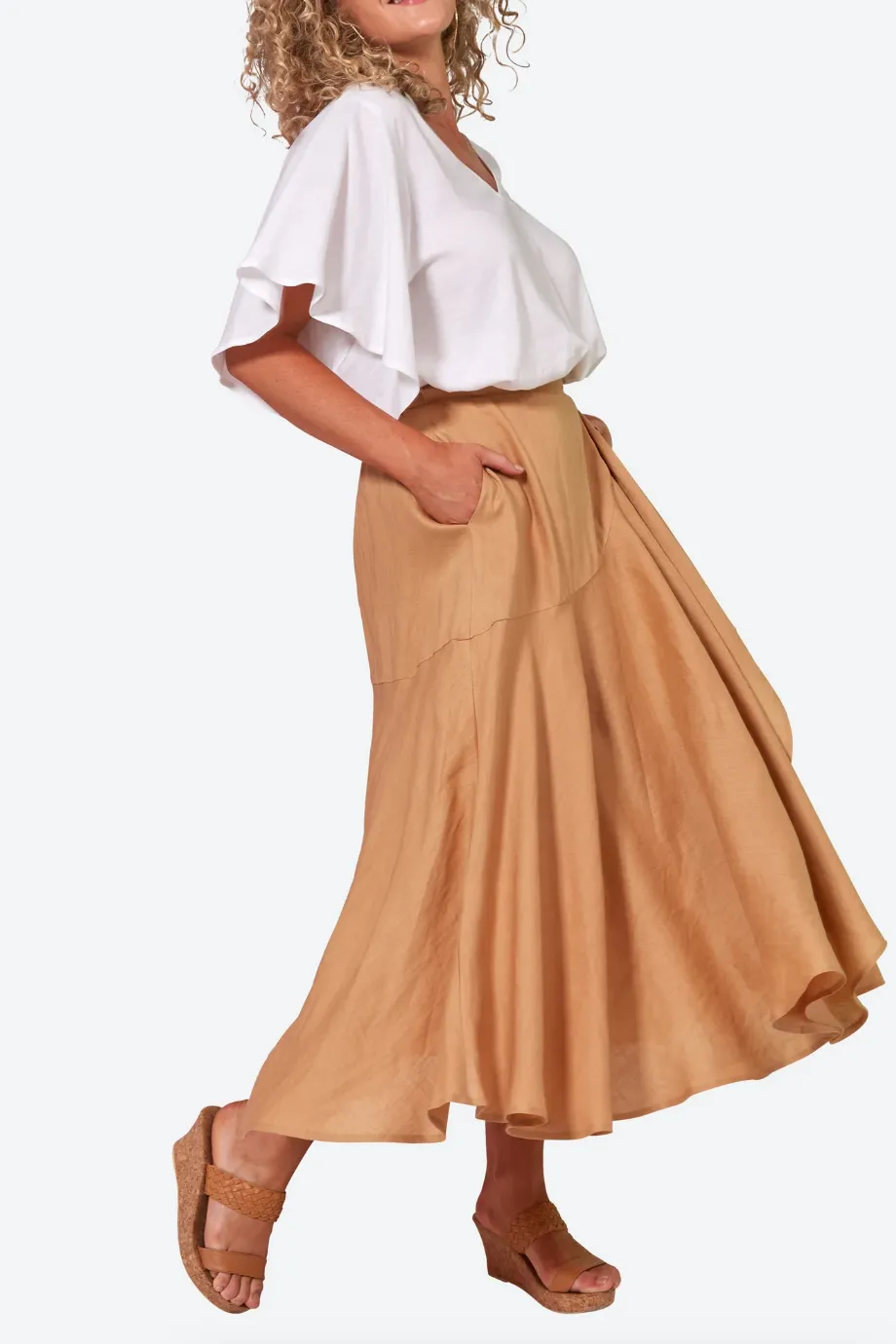 La Vie Wrap Maxi Skirt