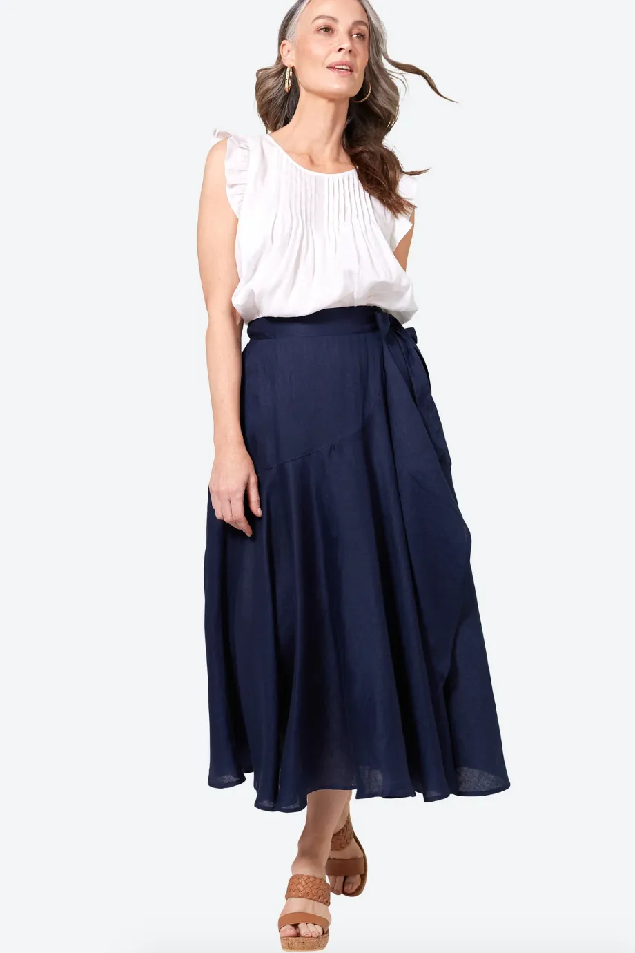 La Vie Wrap Maxi Skirt