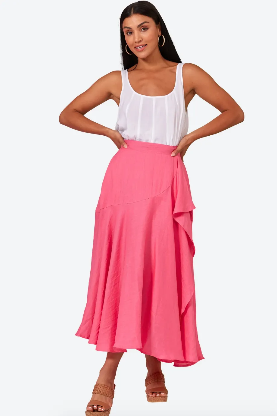 La Vie Wrap Maxi Skirt