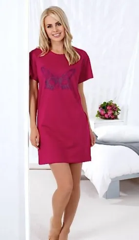 Ladies pyjama, Short sleeved