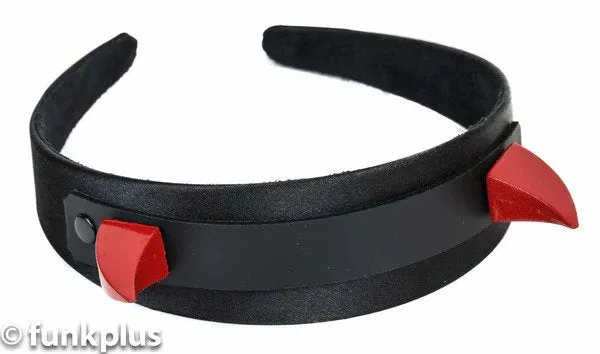 Large Claw Leather Headband