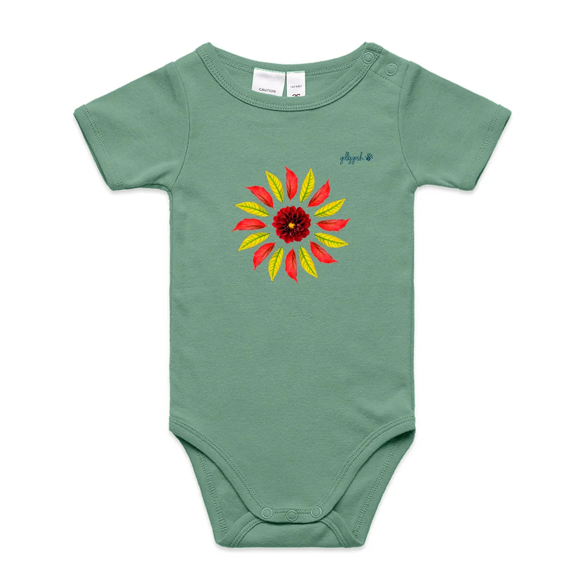 Leaf Circle - Infant Baby Grow