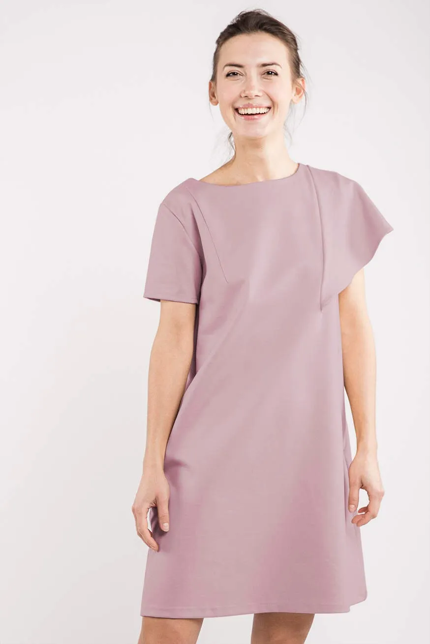 LeMuse SUMMER WING dress, Dusty rose, XS