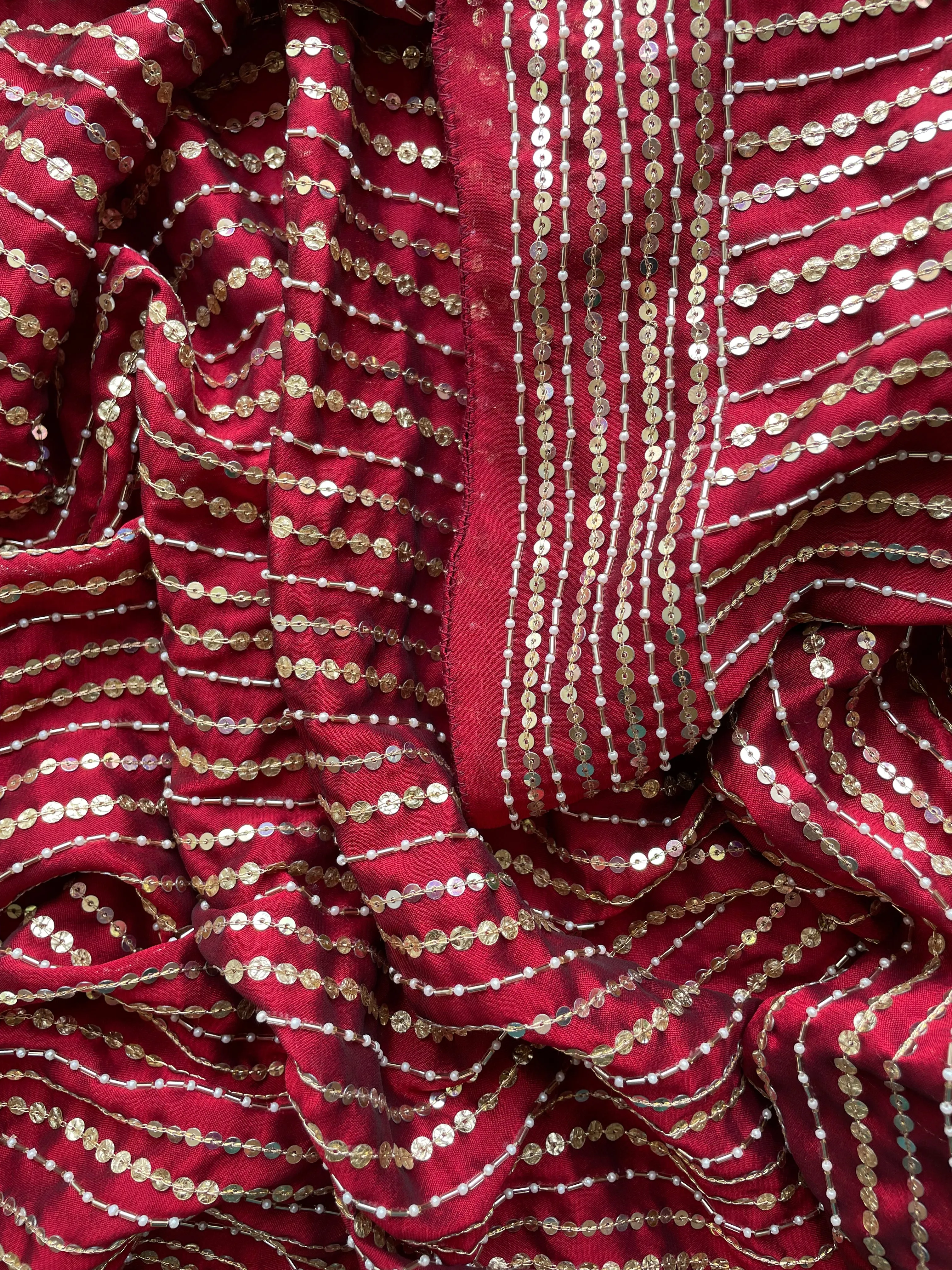 Maroon Chand Sifarish Saree