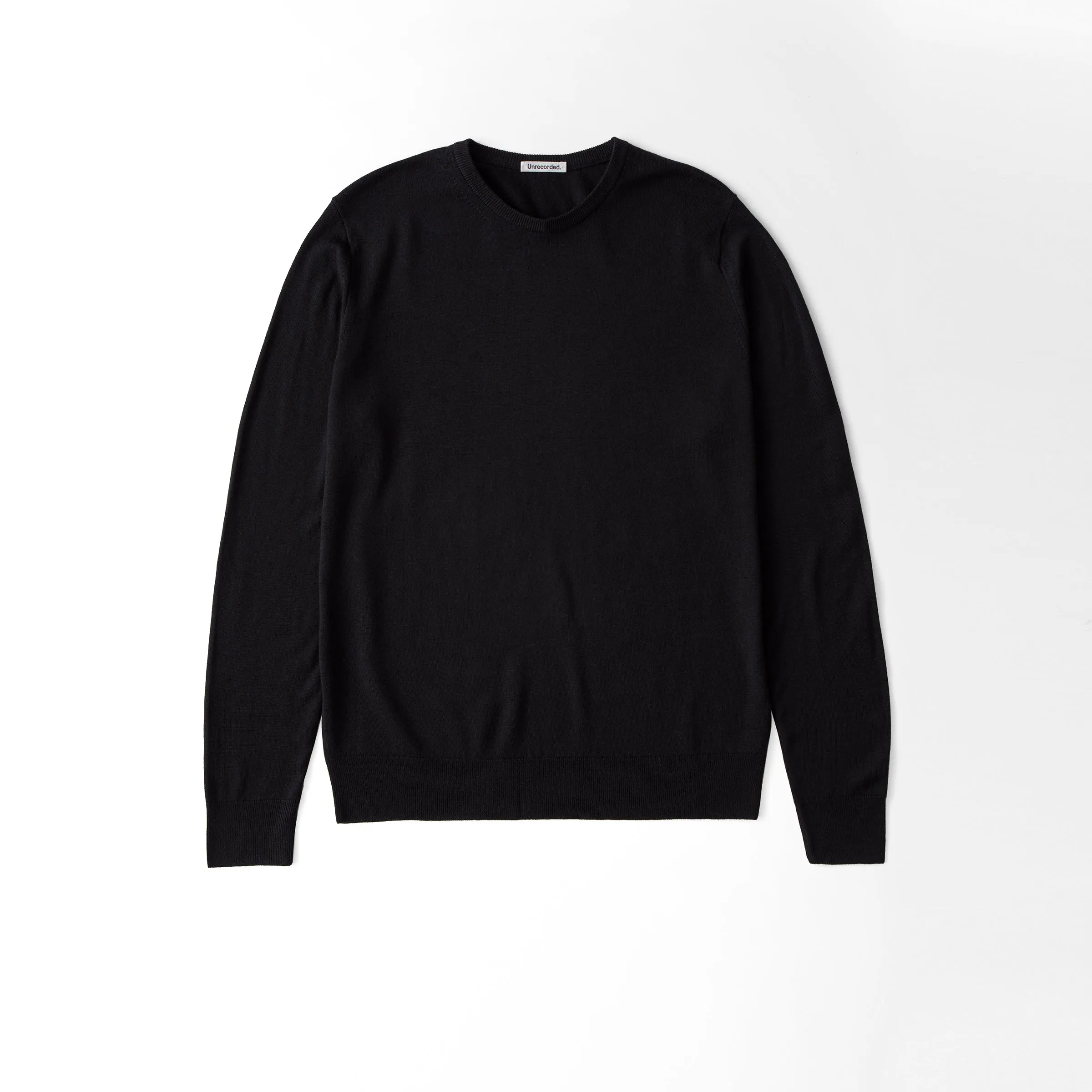 Merino Sweater Black - Final Sale