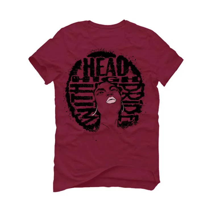 Nike Dunk Low "Valentine's Day" 2023 Maroon T-Shirt (Head High)