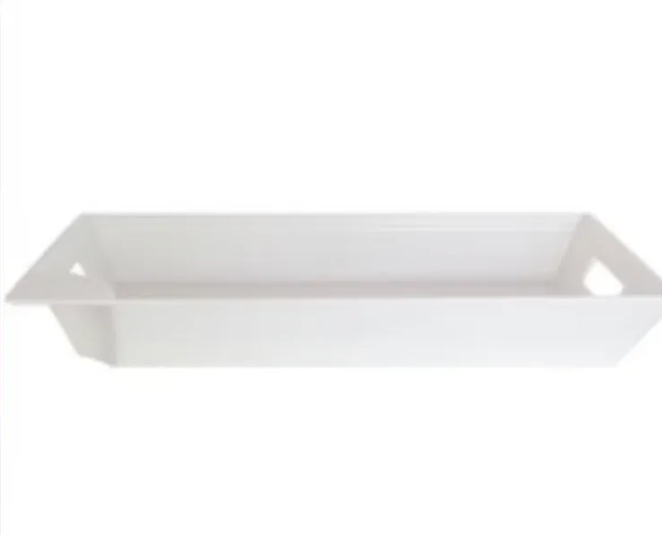 Nora Fleming Melamine Tray with Pinstripes - Chic and Durable Serving Essential