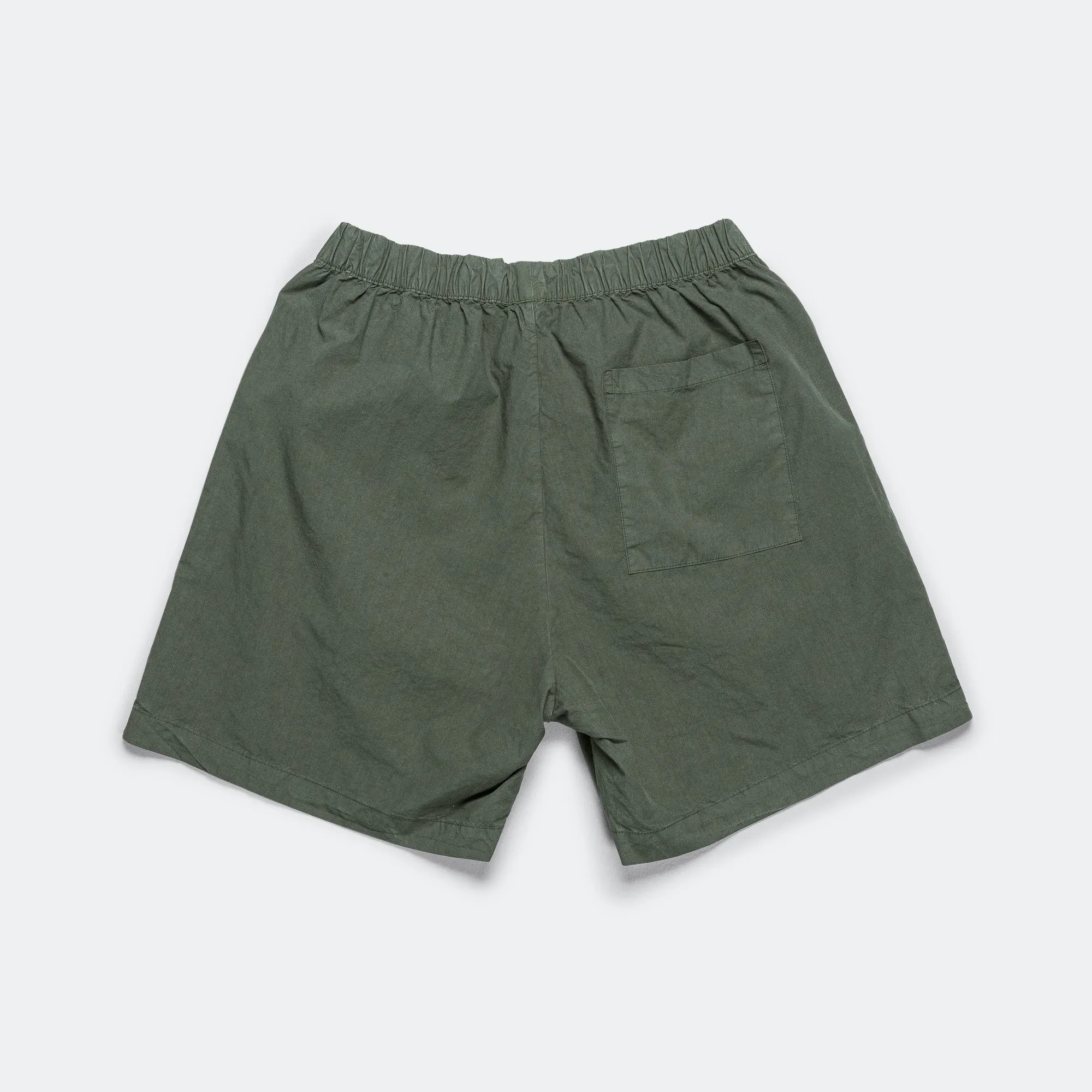 Per Cotton Tencel Shorts - Spruce Green