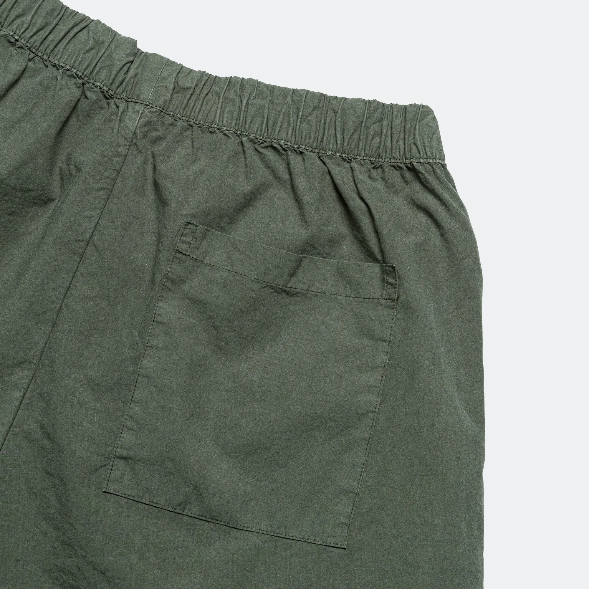 Per Cotton Tencel Shorts - Spruce Green