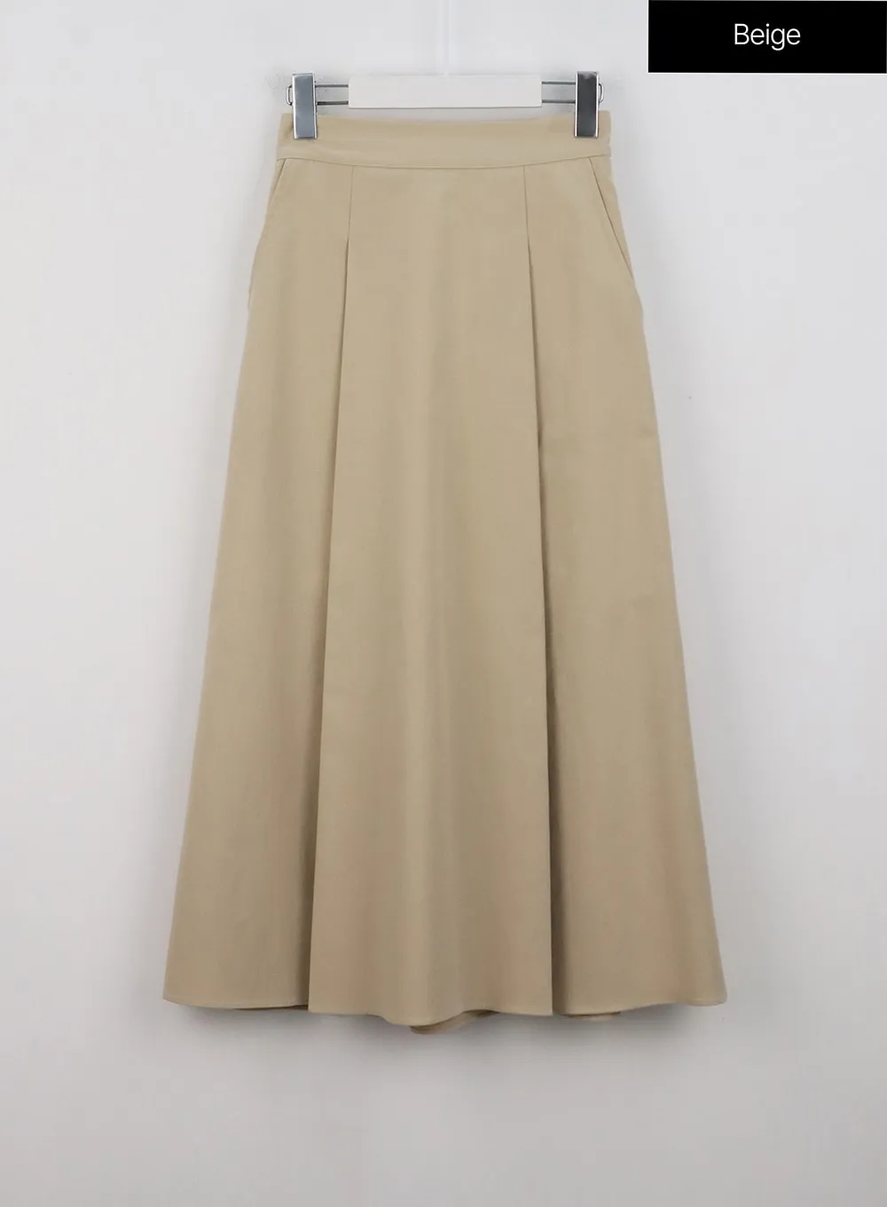 Pleated Maxi Skirt OL325