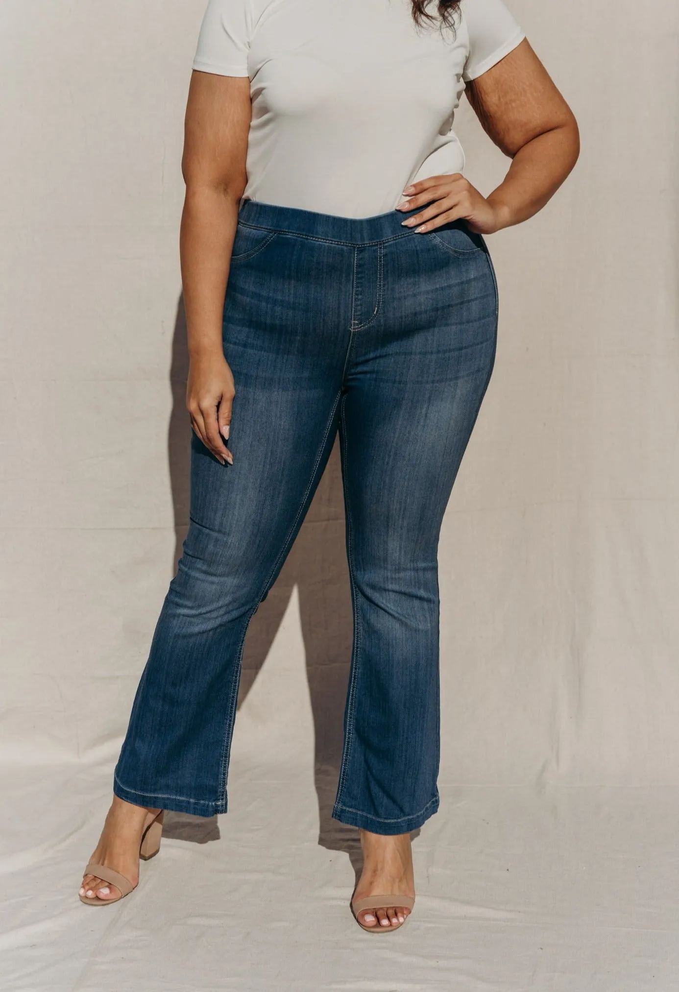 PLUS SIZE Give My Best Petite Flares