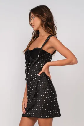 Polka Dot Mini Dress