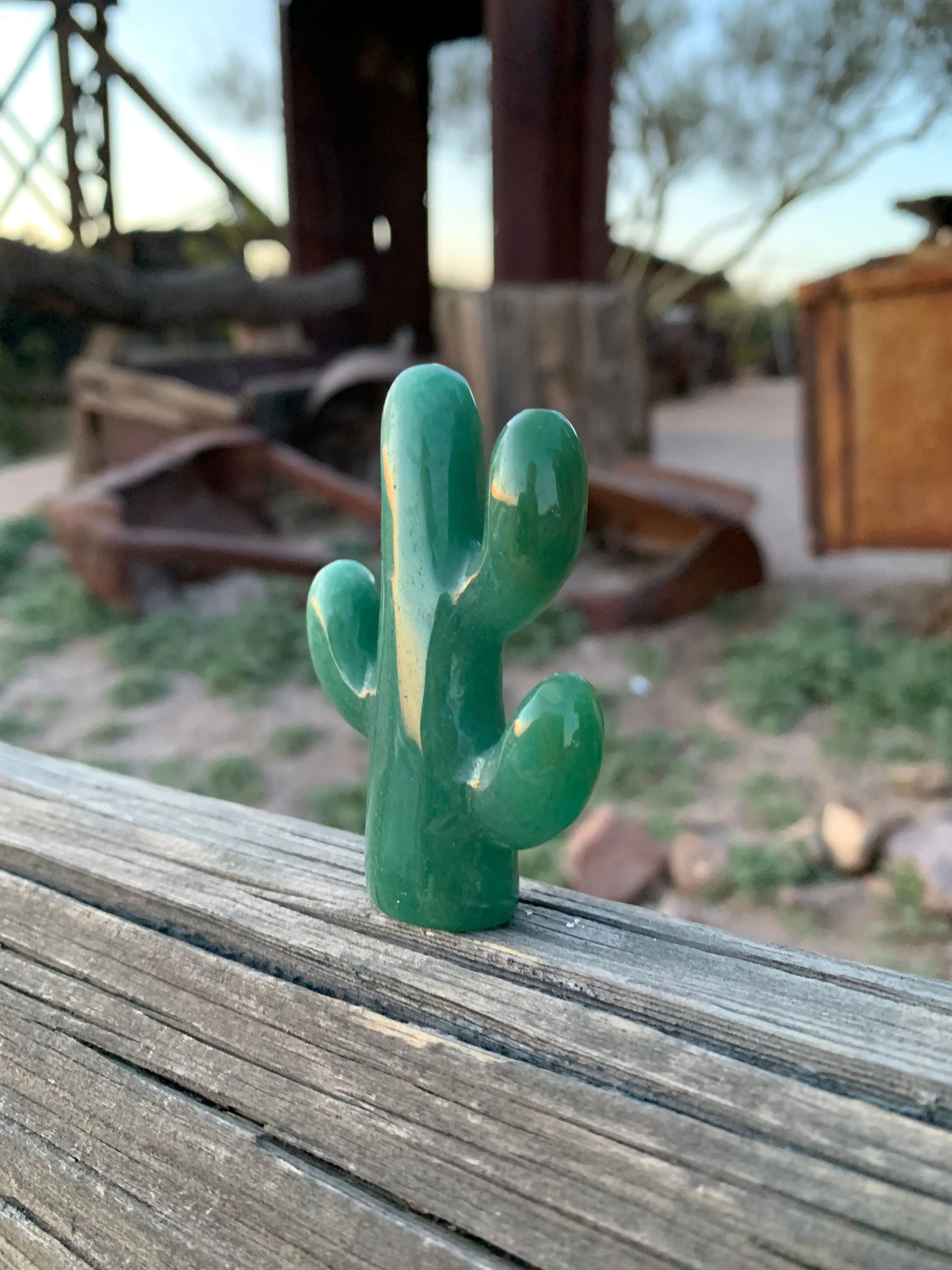 Saguaro Cactus Green Aventurine