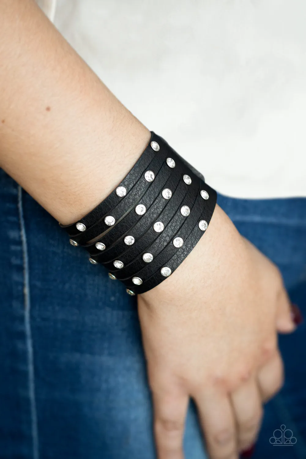 Sass Squad Black-Bracelet