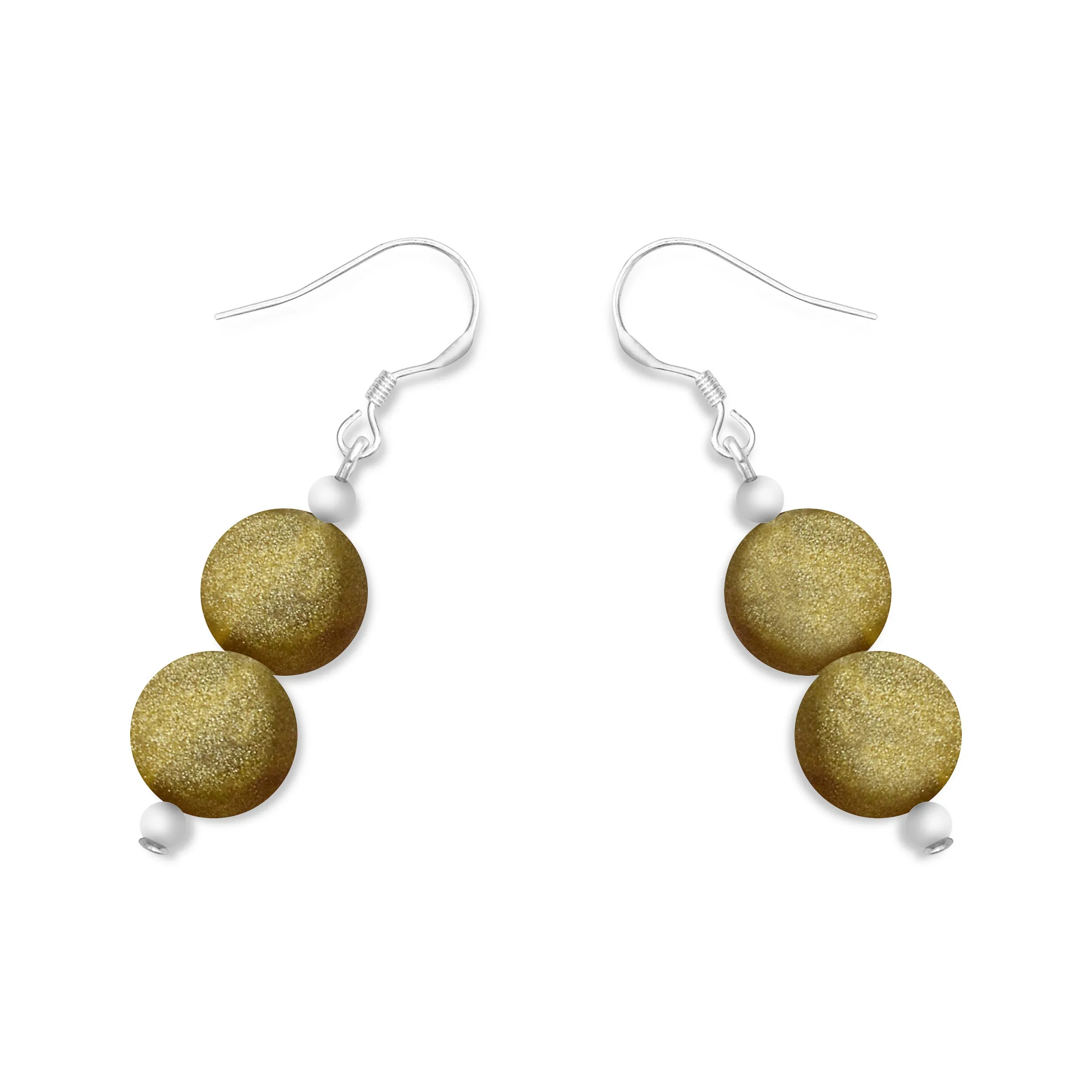 Silk Road Double Resin Earrings