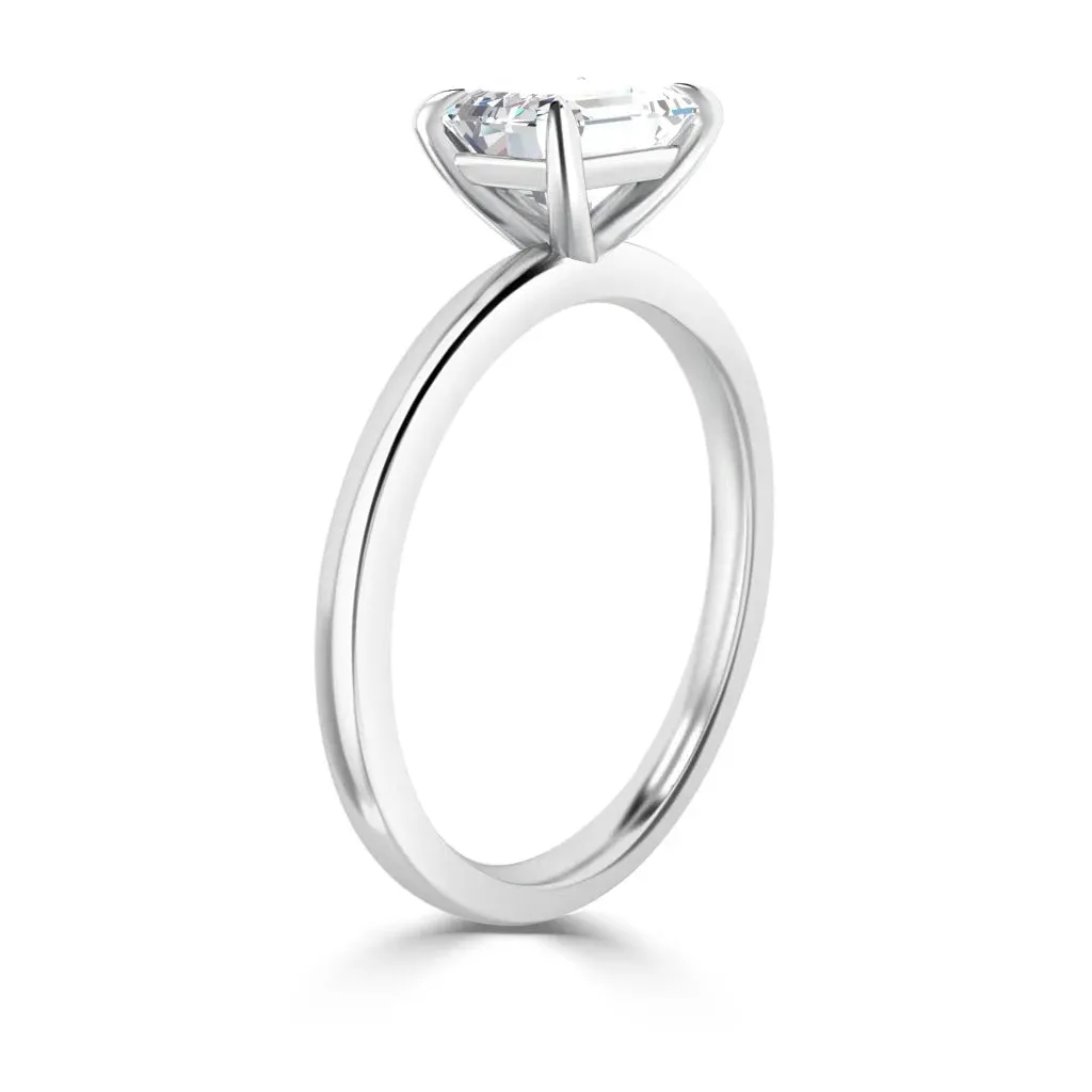 Siobhan - 18ct White Gold - Emerald