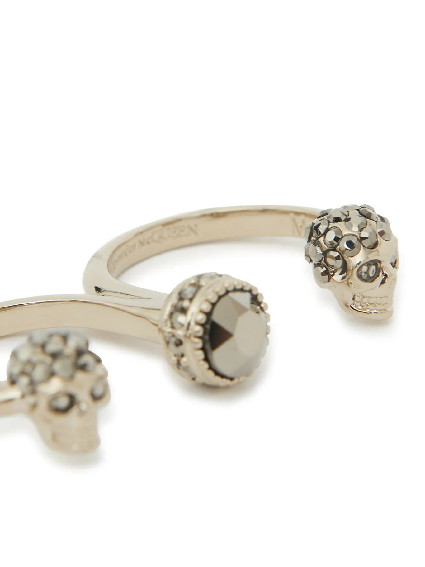 SKULL DOUBLE RING