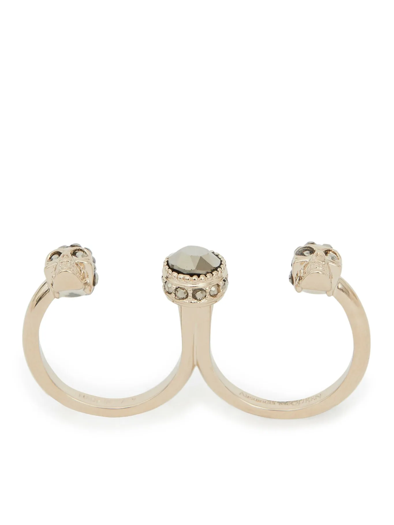 SKULL DOUBLE RING