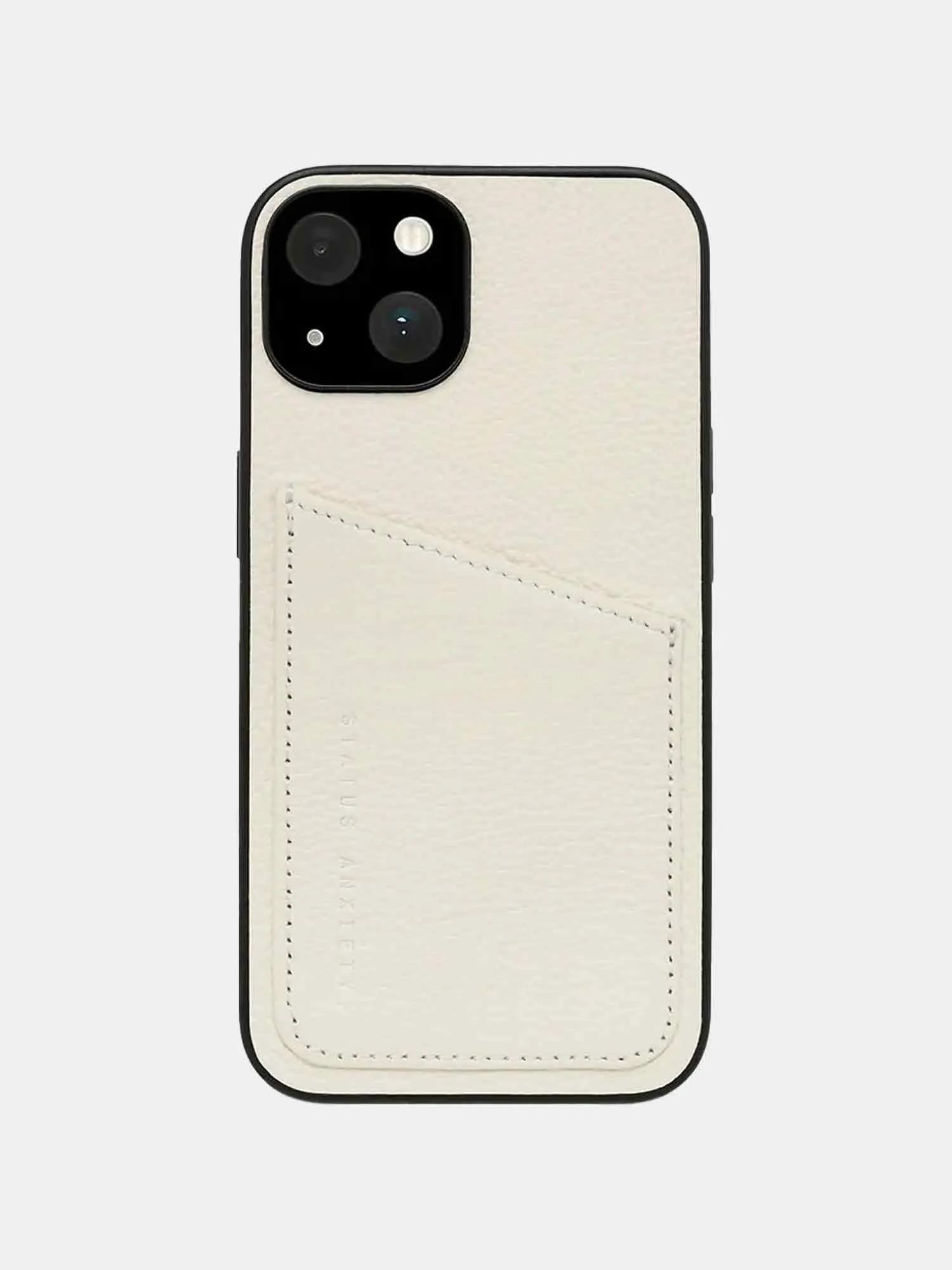 Status Anxiety - Who's Who iPhone Cover - Chalk