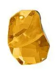 Swarovski 27mm Divine Rock Pendant - Topaz  (1pc)