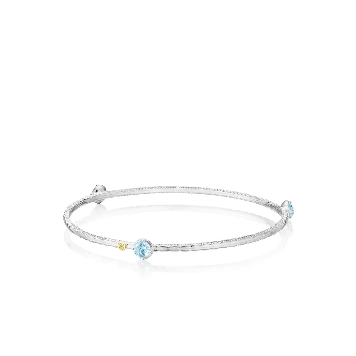 TACORI Color Pop Trio Bangle featuring Sky Blue Topaz Ref# SB12102