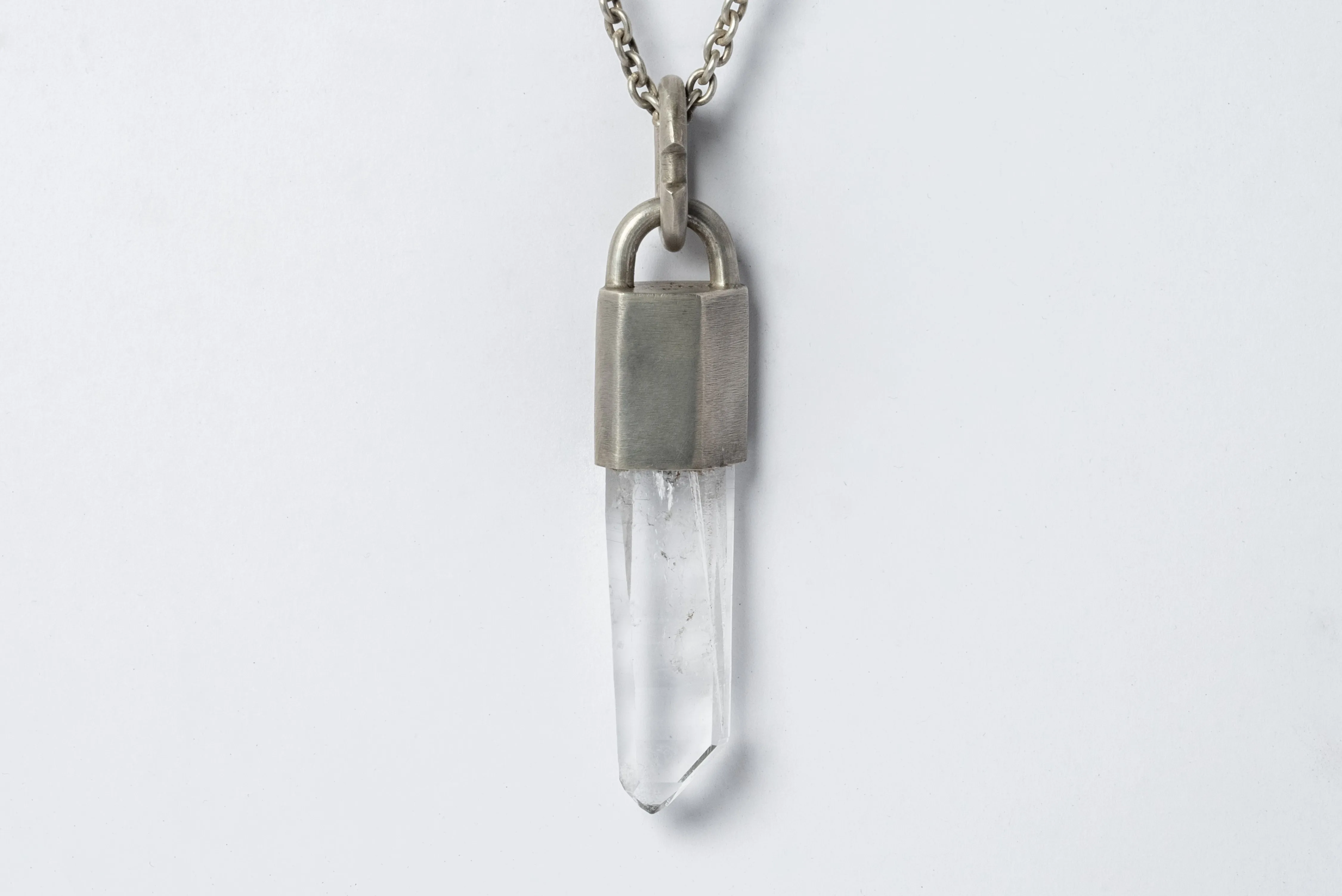 Talisman Necklace (Deco Linked, Lemurian Quartz, DA LEM)