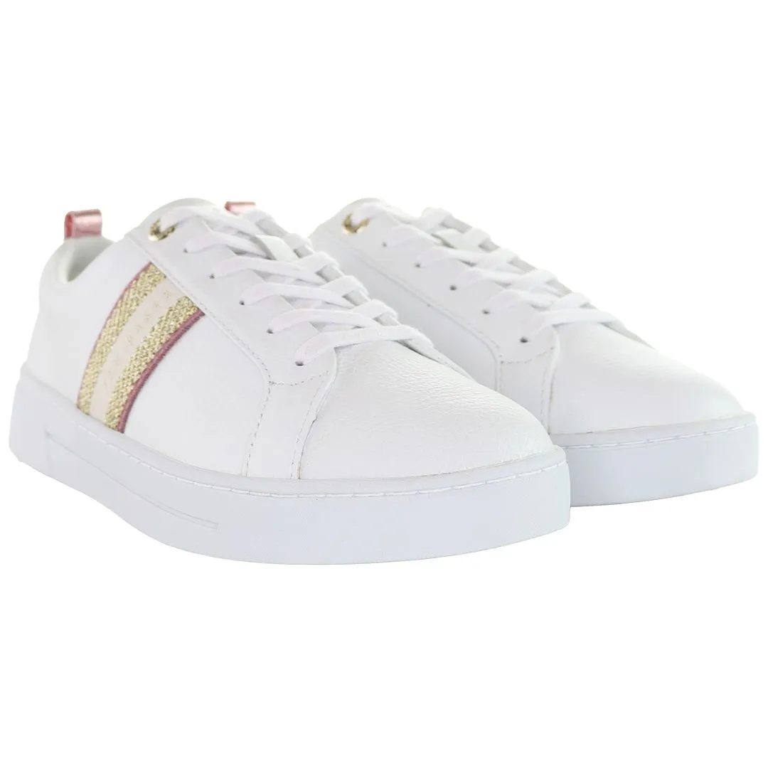 Ted Baker Baily Womens White Trainers