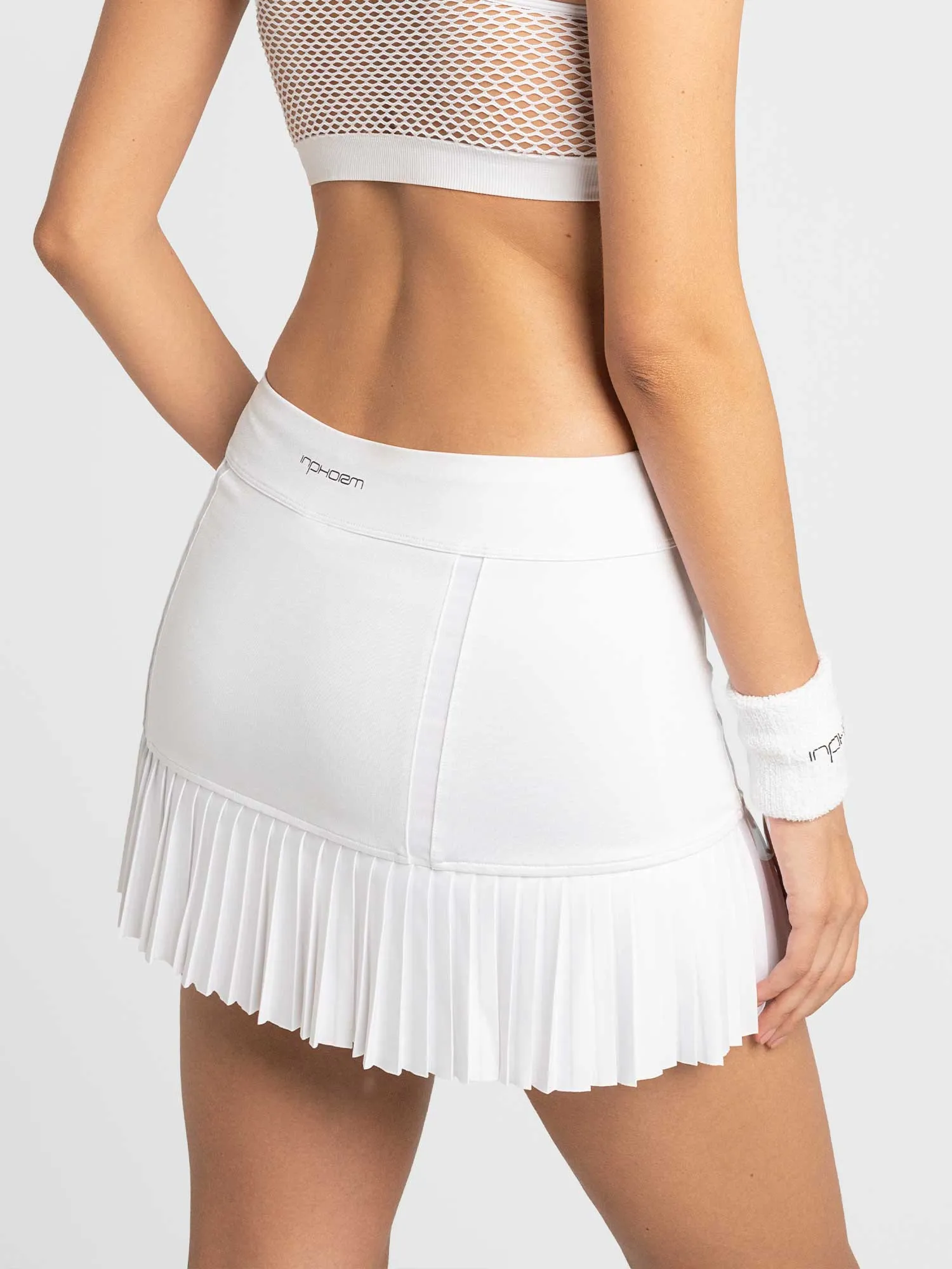 Tennis Classic 13 1/2" Pleated Skirt - White