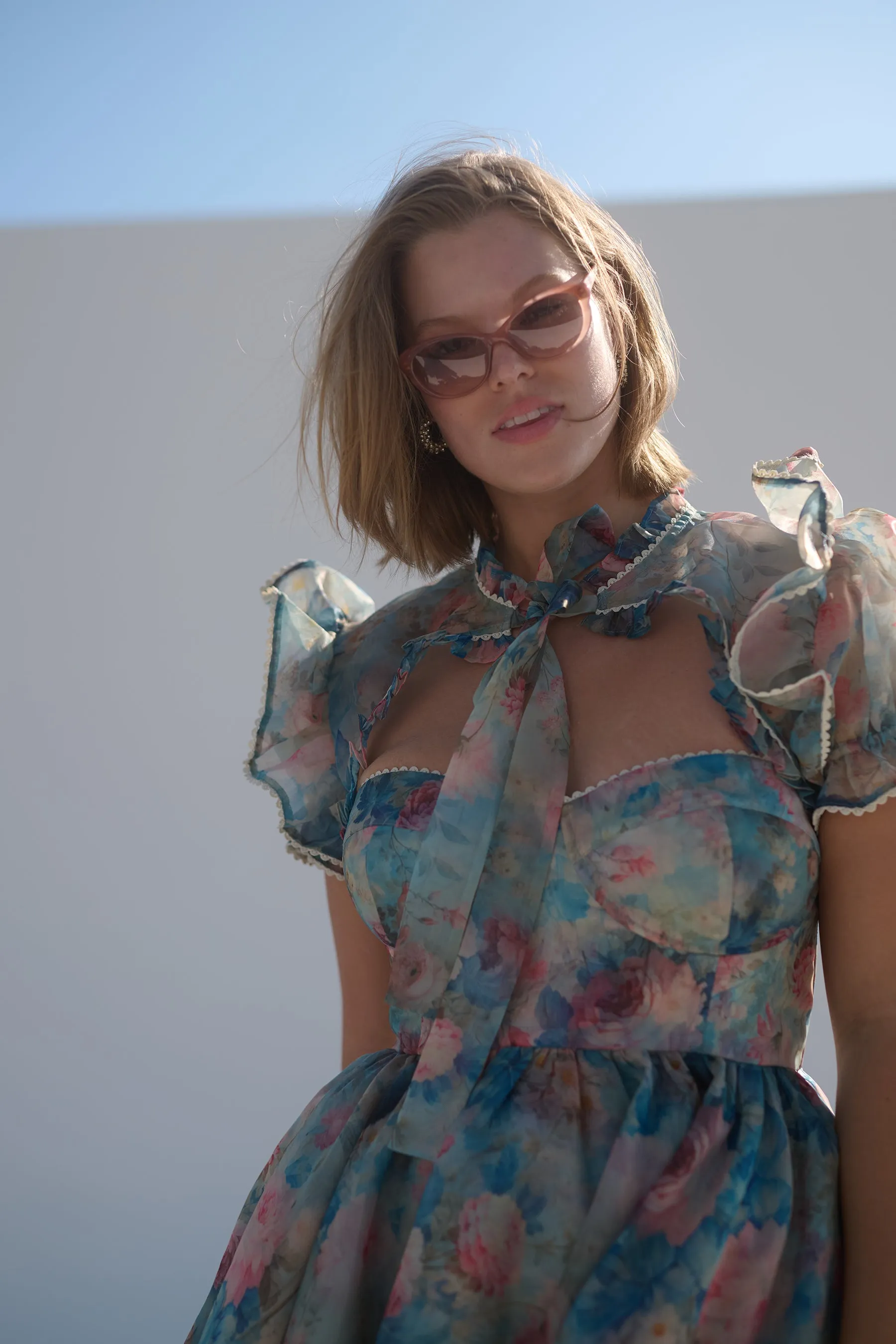 The Chateau Paper Lovebird Dress