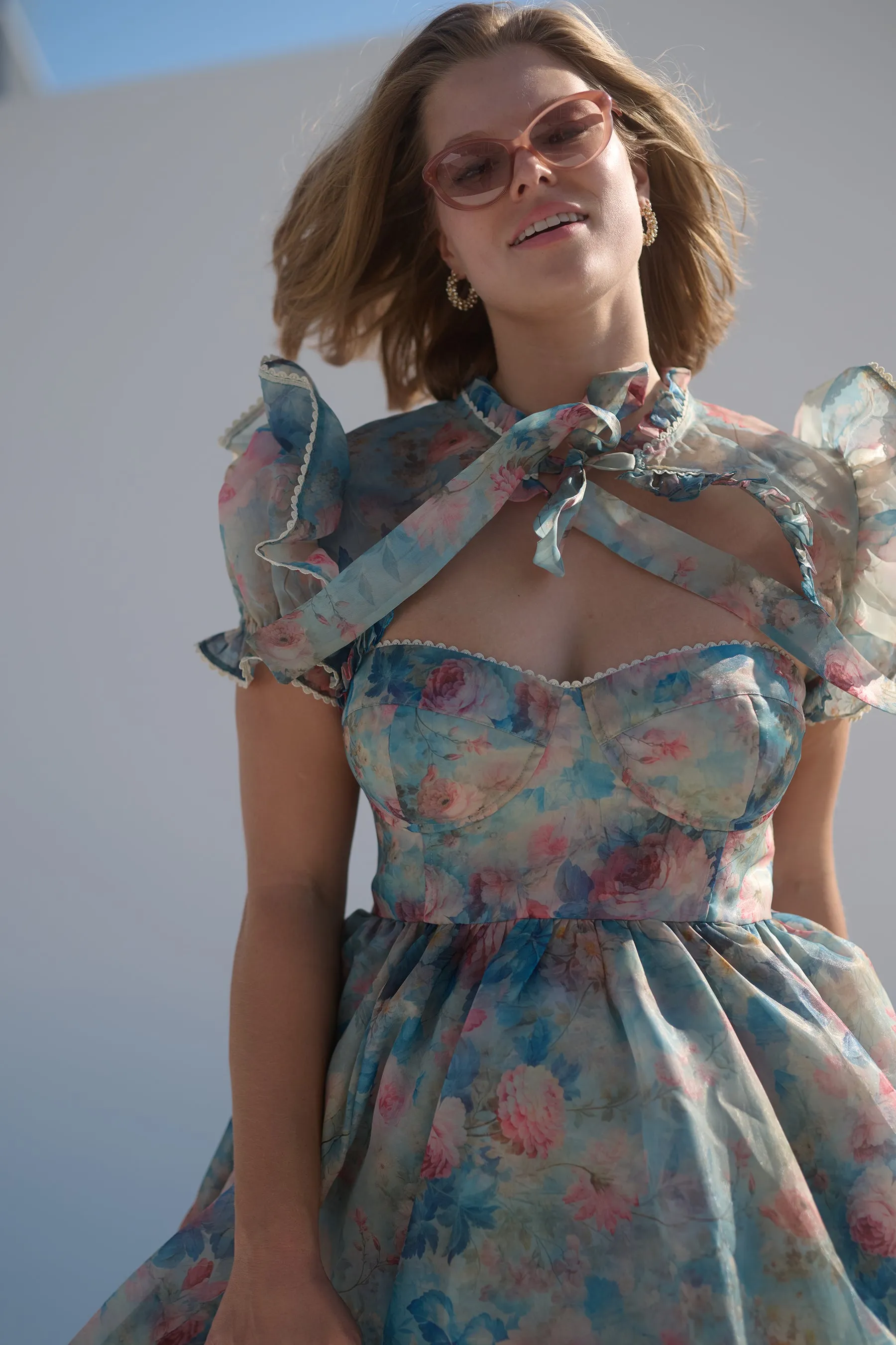 The Chateau Paper Lovebird Dress