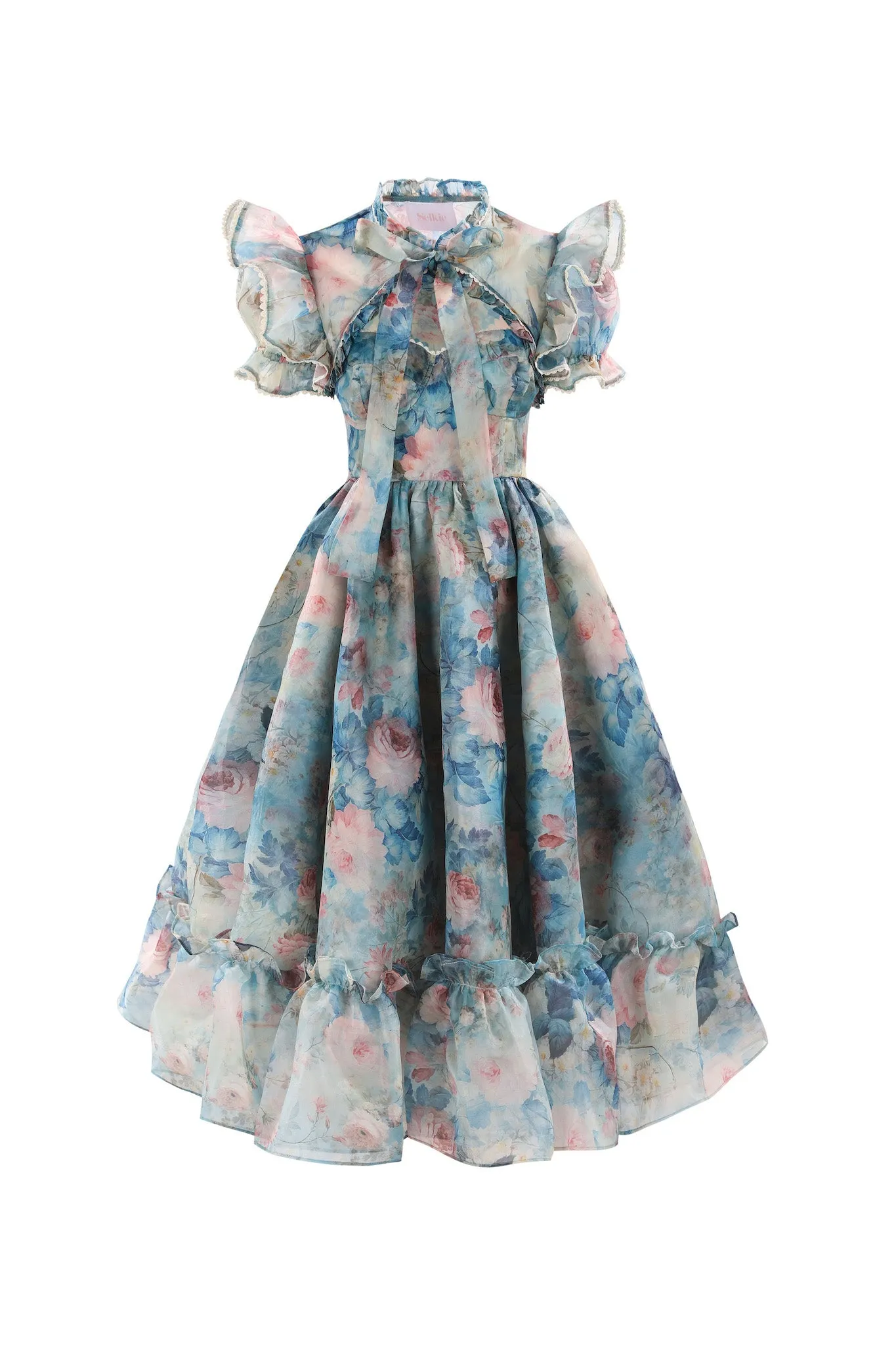 The Chateau Paper Lovebird Dress