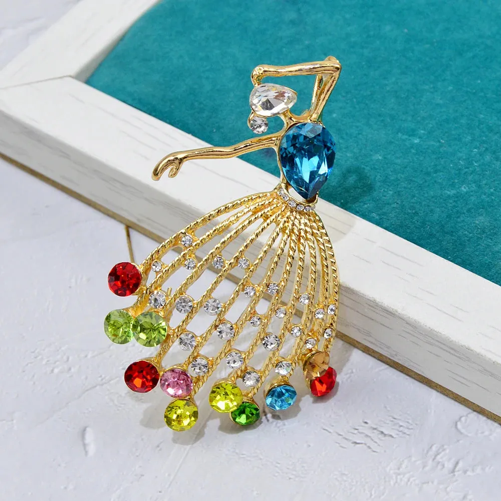 The Isadora Ballerina Pin