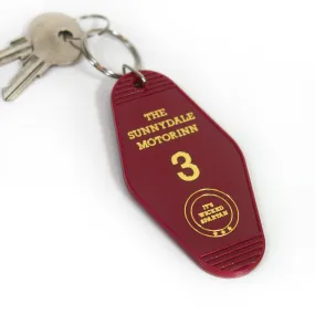 The Sunnydale Motor Inn Maroon - Keyring