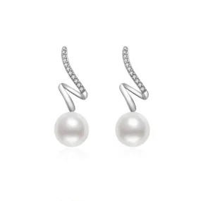 Top Grade Freshwater Pearl Earrings WE00688 | S Collection