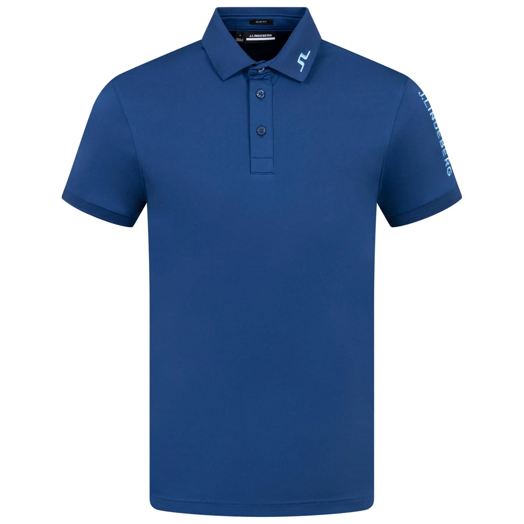 Tour Tech Slim Fit Polo Estate Blue - AW23