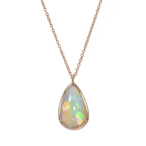 Unicorn Tear Australian Opal Necklace No. 19